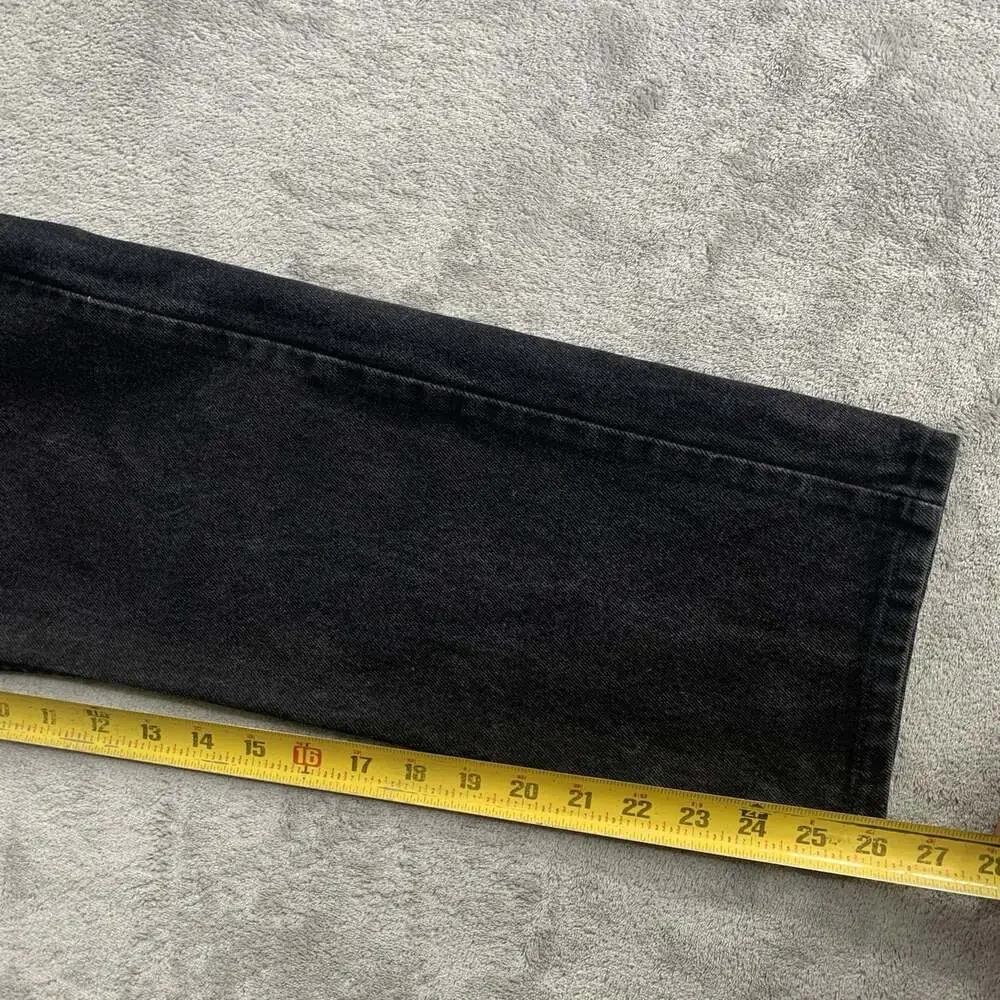 Vintage Levi’s Orange Tab 505 Jeans Mens 29x26 Black Reg Fit Straight Leg Mexico